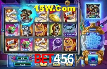 Interface moderna da plataforma Bet456